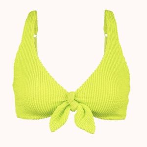 Lively Ruched Plunge Swim Bralette